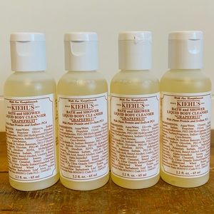 4pk Kiehl’s Grapefruit Bath & Shower Liquid Body